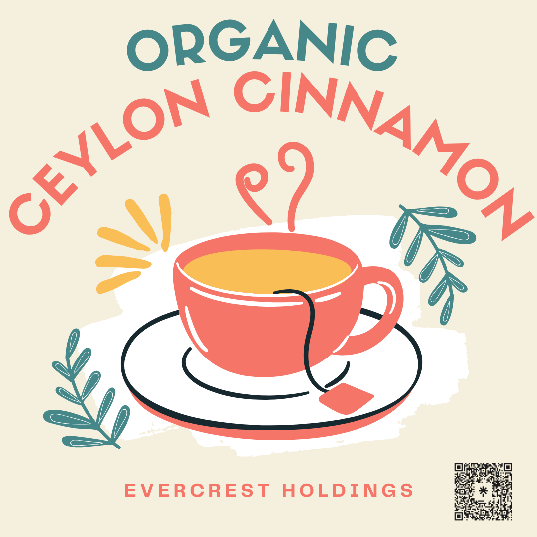🍂 Nature-Focused “Straight from the bark of Ceylon’s ancient forests to your mug – nature never tasted so kind.” Drink deep, live well.